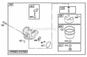 Carburetor Assy Diagram and Parts List for 12S802-0844-01  Briggs and Stratton Engine